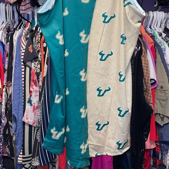 FOCO USA Forever Collectibles™ South Florida open back running shirt College - Picture 6 of 12